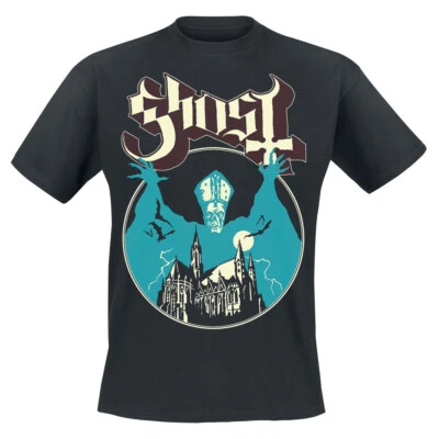Ghost T-Shirt Opus Rock Band New Black Official - image 1 of 4