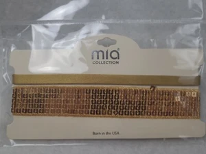 MIA collezione set di choker 2 pezzi oro. Nuovissimo di zecca. - Foto 1 di 4