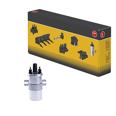 Bobina de encendido DIN 2 contactos NGK para FORD SIERRA II - Imagen 1 de 4