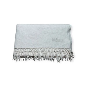 Mulberry Womens Large Pink Scarf Blush Solid 100% Merino Wool - Bild 1 von 3