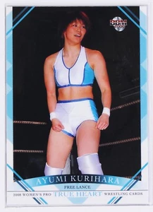 AYUMI KURIHARA - 2008 BBM Women's Pro-Wrestling Trading Card - Picture 1 of 3