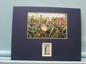 General Lee at Appomattox tells his troops of the surrender & Appomattox stamp - Picture 1 of 1