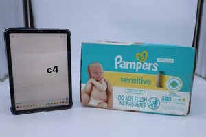 🔥Pampers Baby Feuchttücher, Tücher auf Wasserbasis, hypoallergene und unparfümierte 588 Tücher - Bild 1 von 1