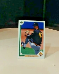 1990 Upper Deck Bill Landrum P Pittsburgh Pirates #614 Trading Card - Picture 1 of 2
