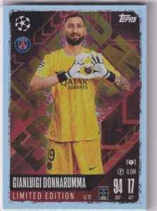 Topps Match Attax CL 24/25 No. LE 12 Gianluigi Donnarumma Limited Edition - Picture 1 of 1
