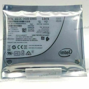 FedEx Intel S4500 3.84TB SSD 2.5 inch SATA Solid State Drive SSDSC2KB038T701 - Picture 1 of 3