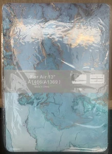 "Funda rígida MacBook Air 13"" mármol aguamarina" - Imagen 1 de 6