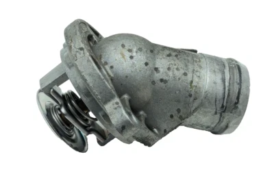 98-06 Mercedes W220 S430 CLK430 ML430 Water Thermostat Housing 1122030275 OEM - Image 1 of 4