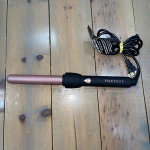 FoxyBae Rose Gold/Black 25mm Curling Wand/Hair Iron - Picture 1 of 6