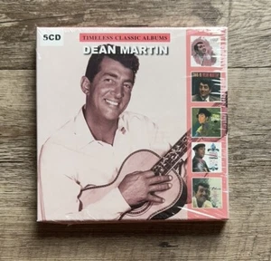 Dean Martin: Timeless Classic Albums (5-CD Box Set) Dino Latino &More NEW SEALED - Picture 1 of 2