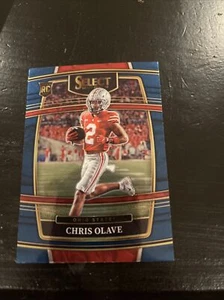 2022 Panini Select Draft Picks Chris Olave Ohio State Rookie Card RC #5 - Picture 1 of 5