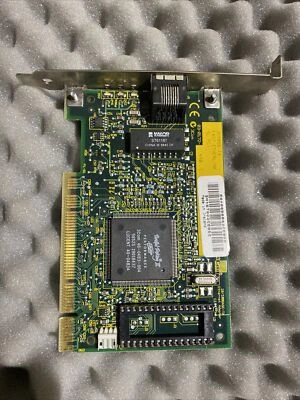 Ethernet Adapter Card 3Com 3C905B-TX veloce EtherLink XL PCI 10/100 Base-TX - Immagine 1 di 3