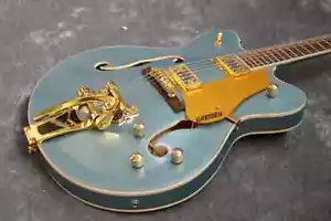 Heißer Verkauf Fabrik maßgeschneiderte E-Gitarren-Oberfläche blau mit High-End-Oberfläche - Bild 1 von 13