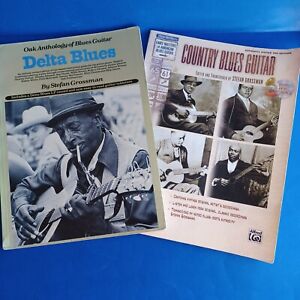 Gitarre, Delta Blues und Country Blues Gitarre mit CD TAB Stefan Grossman mit Fotos