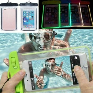 New Universal Waterproof Underwater Phone Case Dry Bags Pouch All Smartphones - Picture 1 of 15