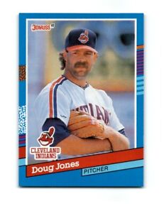 1991 Donruss NO DOT VAR Doug Jones Baseball Card 232 Cleveland Indians