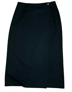 Falda envolvente larga para mujer TR Bentley longitud midi azul marino oscuro talla 18 - Imagen 1 de 5