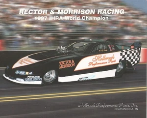 JIMMY RECTOR - FUNNY CAR - NHRA Handouts - Bild 1 von 1