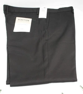Kenneth Cole Reaction Anzughose Herren 38 x 32 schmale Passform Stretch SCHWARZ Freizeit - Bild 1 von 7