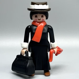 Playmobil Mary Poppins Edwardian Nanny Female Adult Figure Movie Actress Custom - Picture 1 of 3
