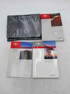 Toyota Venza 2013 sistema de navegación de audio con pantalla manual del propietario con estuche Foto 1 de 4