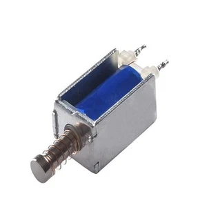 1-2A DC Electromagnet Safe Box Electronic Lock Power On Unlock Off Lock - Imagen 1 de 5