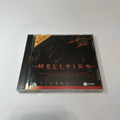 Diablo: Hellfire Single Player Expansion Pack PC CD-Rom Video Game 1997 90s - Image 1 of 4