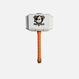 Anaheim Ducks Thors Hammer MIT Felsenständer - 3D gedruckt - Bild 1 von 2