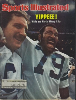 Enero 1978 Sports Illustrated Dallas Cowboys gana el Super Bowl XII Magic Johnson Foto 1 de 3