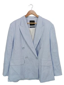 MASSIMO DUTTI Blazer largo Mujeres Talla EU 36 azul look casual - Imagen 1 de 5