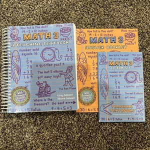 Teaching Textbooks Math Grade 3 Complete Set - Picture 1 of 4