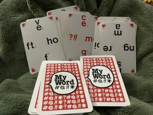 My Word Waddington Complete Card Game Cards And Instructions 1980 Vintage No Box - Picture 1 of 4
