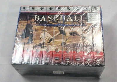 Baseball: A Film by Ken Burns - Nine Inning Boxed Set (VHS, 1997, 9-Tape Set) Foto 1 de 4