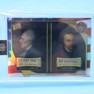 PATRICK HENRY & HENRY 2025 PIECES OF THE PAST 1776 THE FREEDOM FIGHTERS Relic - Bild 1 von 2