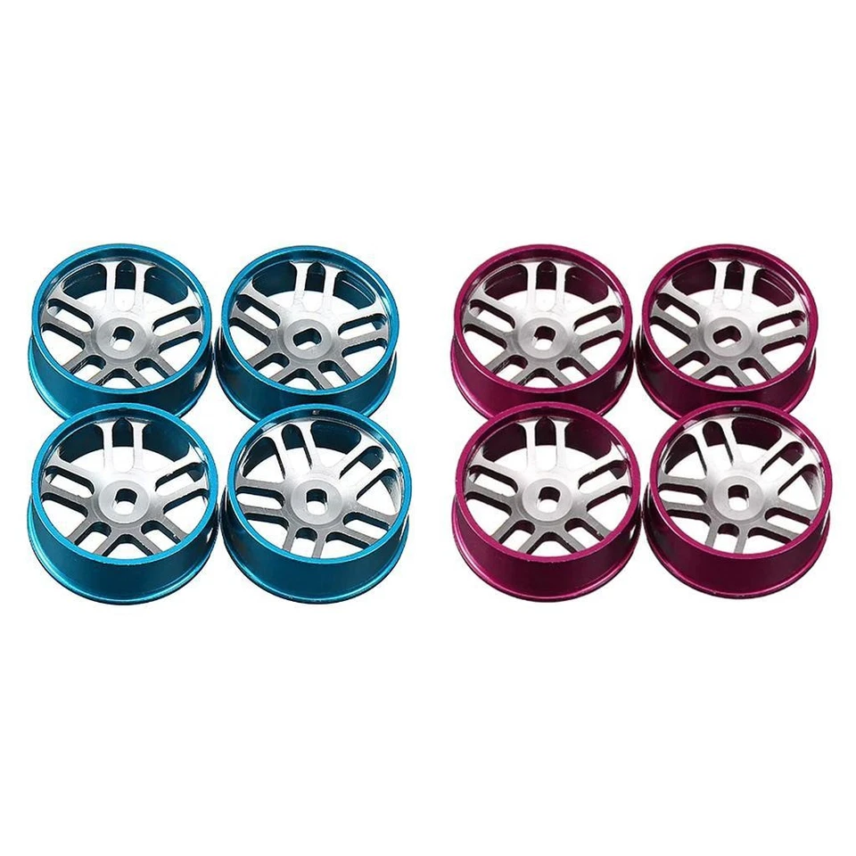 4 pièces jantes de roue en métal moyeu adapté pour WLtoys K969 K979 k989 1/28 - Photo 1/1