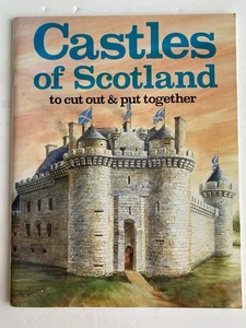 Castles of Scotland zum Ausschneiden & Zusammenbauen (Bellerophon Books 1993) ungeschnitten BN - Bild 1 von 2