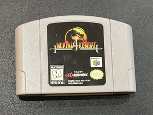 Mortal Kombat 4 Nintendo 64 N64 Cartridge Only - Picture 1 of 2