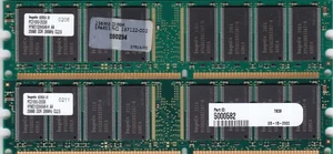 512MB 2x256MB DDR-266 HYNIX PC2100 HYMD132645A8-H AA Ram Kit DDR1 HP 237122-002 - Picture 1 of 2