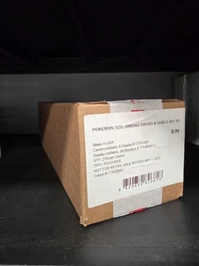 POKEMON TCG SWORD & SHIELD SWSH02: REBEL CLASH BOOSTER BOX CASE FACTORY SEALED - Picture 1 of 1