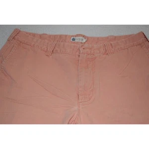 Pantalones cortos de golf J Crew chinos caquis para hombre talla 36 rosa algodón frente plano - Imagen 1 de 5