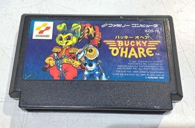 Famicom Software Model Bucky O Hare Konami FH989