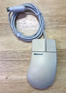 Microsoft Mouse #91289  PS/2 Wired Mouse 2.1A - Picture 1 of 2