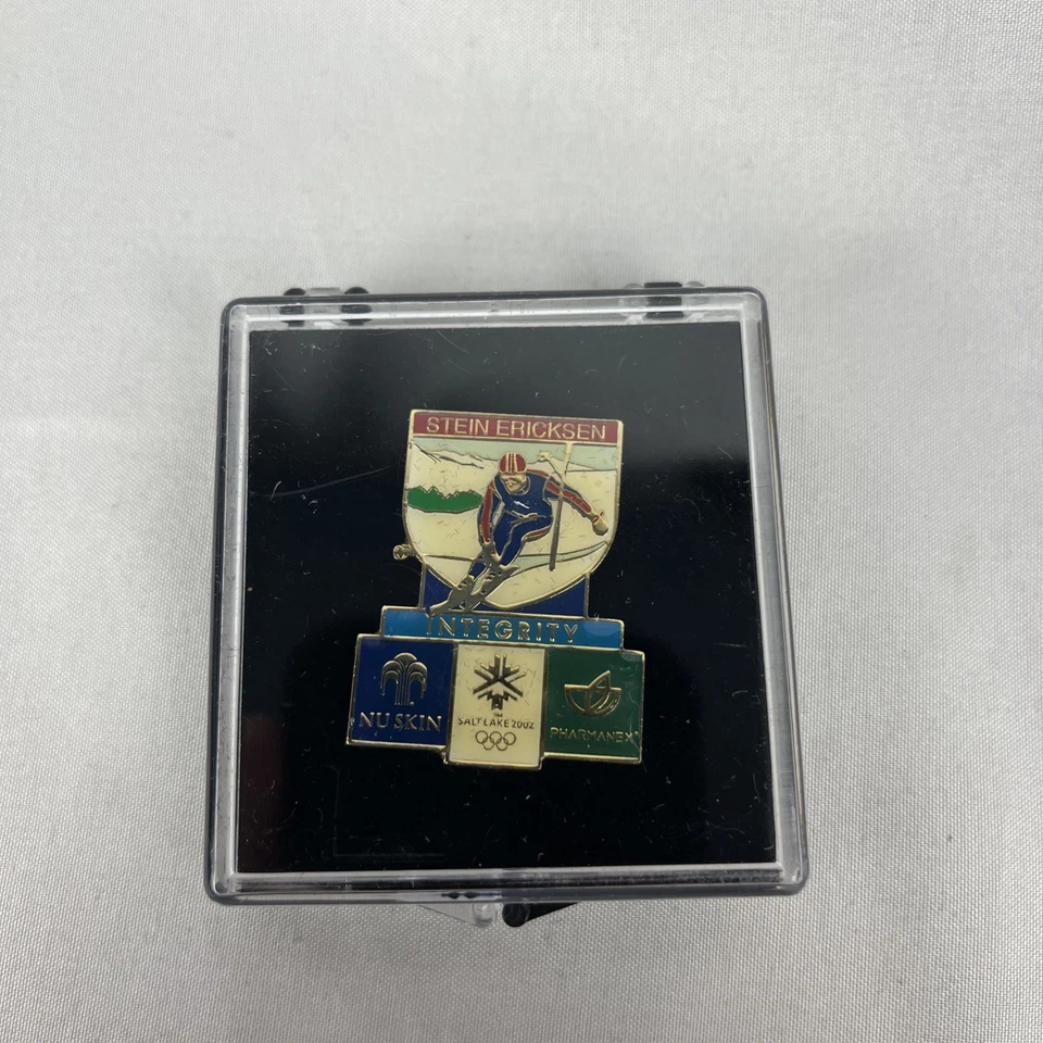 2002 Salt lake Olympic Sport Pin Skiing Stein Erickson - Image 1 of 2