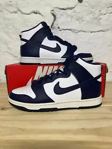 Nike Dunk High Midnight Navy Sz 10 DS - Picture 1 of 6