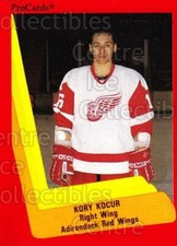 1990-91 ProCards AHL IHL #483 Kory Kocur