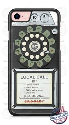 老式复古 1950 年代付费手机壳 适用于 iPhone 11Pro 三星 LG 谷歌 4XL — 第 1/4 张图片