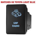 UHF RADIO 991NB Push switch 12volt for Toyota OEM Tacoma LED NEW BLUE