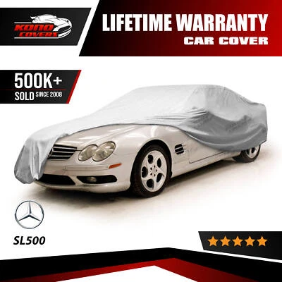 Mercedes-Benz Sl500 5 Layer Waterproof Car Cover 2002 2003 2004 2005 2006 - Image 1 of 4