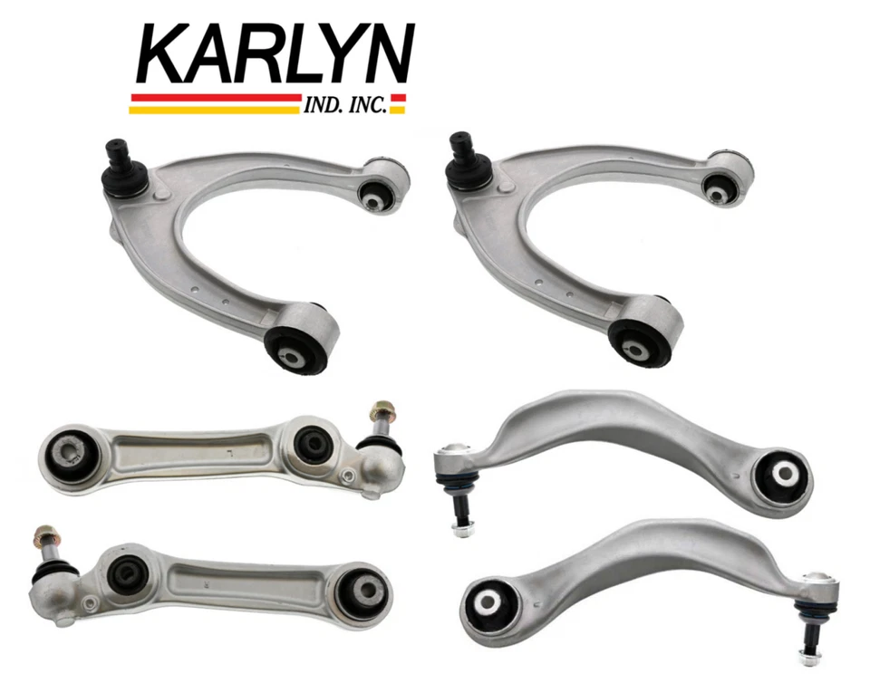Front Control Arm Lower Upper Lt & Rt 6pcs OE Spec for BMW 528i 535 550 640 650 - Image 1 of 1