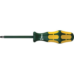 Wera Kraftform Plus 168I VDE Insulated Square Screwdriver Robertson Tip 1 80mm - Picture 1 of 9